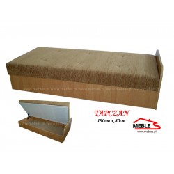 Klasyczny Tapczan z Bokiem i Pojemnikiem