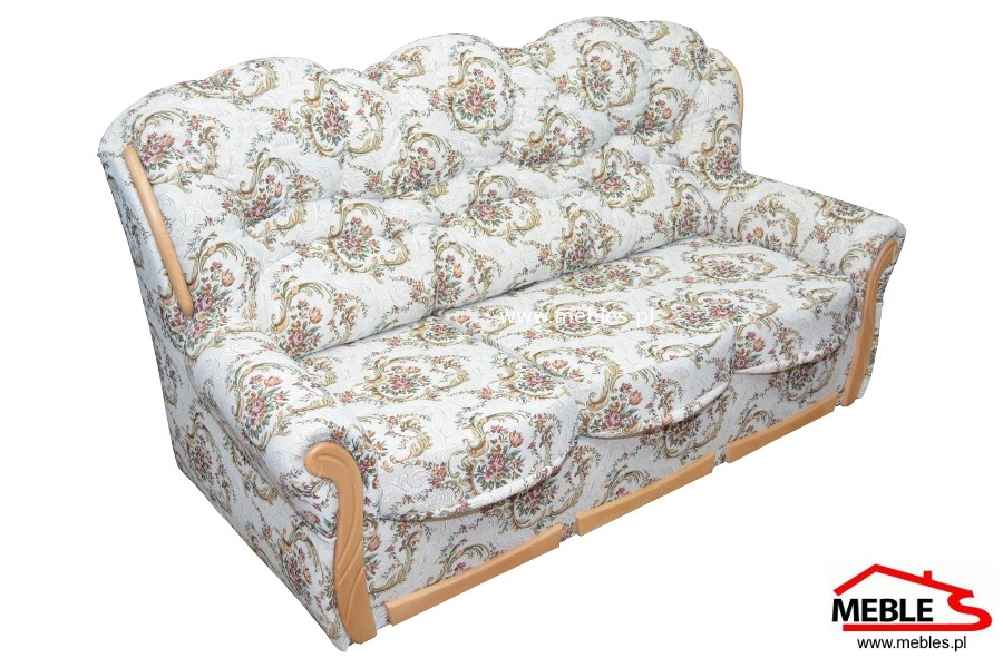 Stylowa Sofa z tkaniny Żakard Romeo